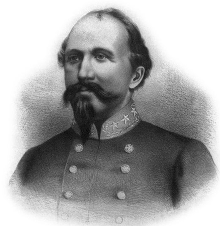 Photo of Confederate General John Hunt Morgan